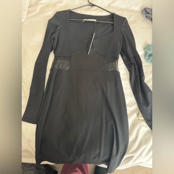 Susana Monaco Long Sleeve Body Con Mini - Picture 2 of 7